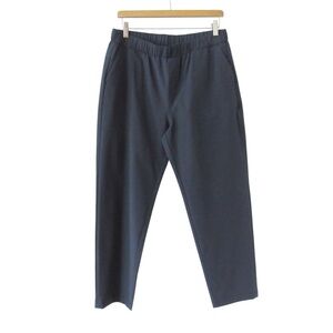 Cozy Earth Always Pants Cropped Large Blue Pull On Waistband Pockets Stretch